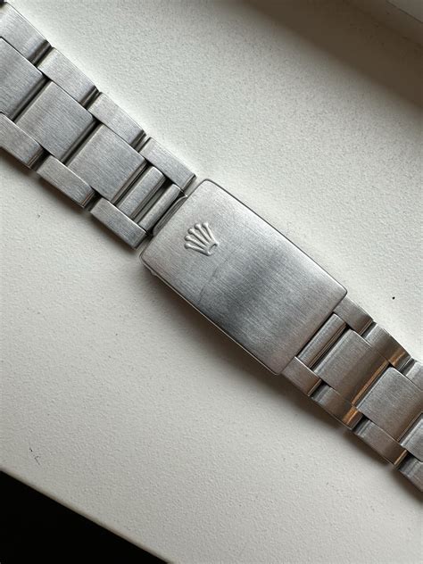 when did rolex start using solid end links|rolex 78360 bracelet year.